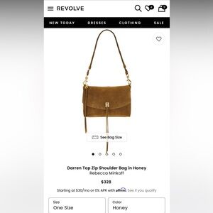 Rebecca Minkoff Honey Brown Shoulder Bag
